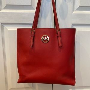 Michael Kors Large Red Tote